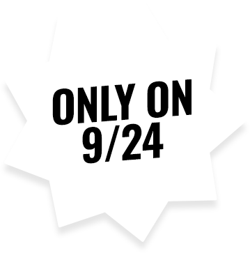 Only on 9/24