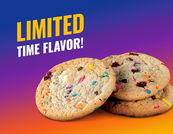 A 3-pack of Banana Split Cookies around for a limited time