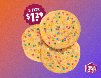 Birthday Cake Cookies--try a 3 pack for $ 1.29