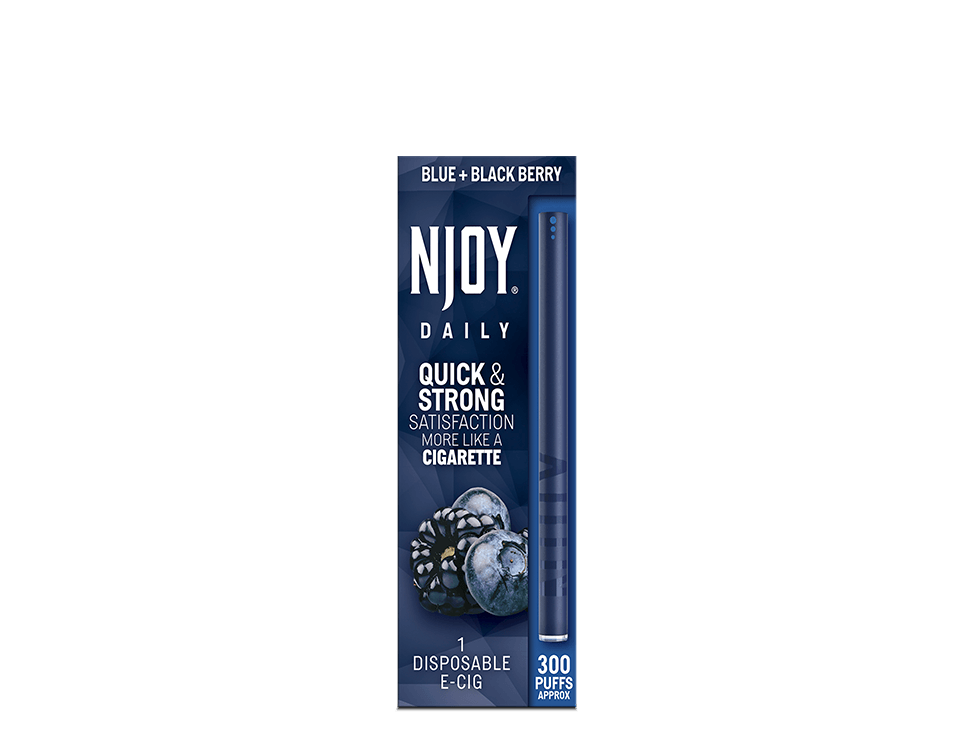 NJOY® Daily Blue + Black Berry