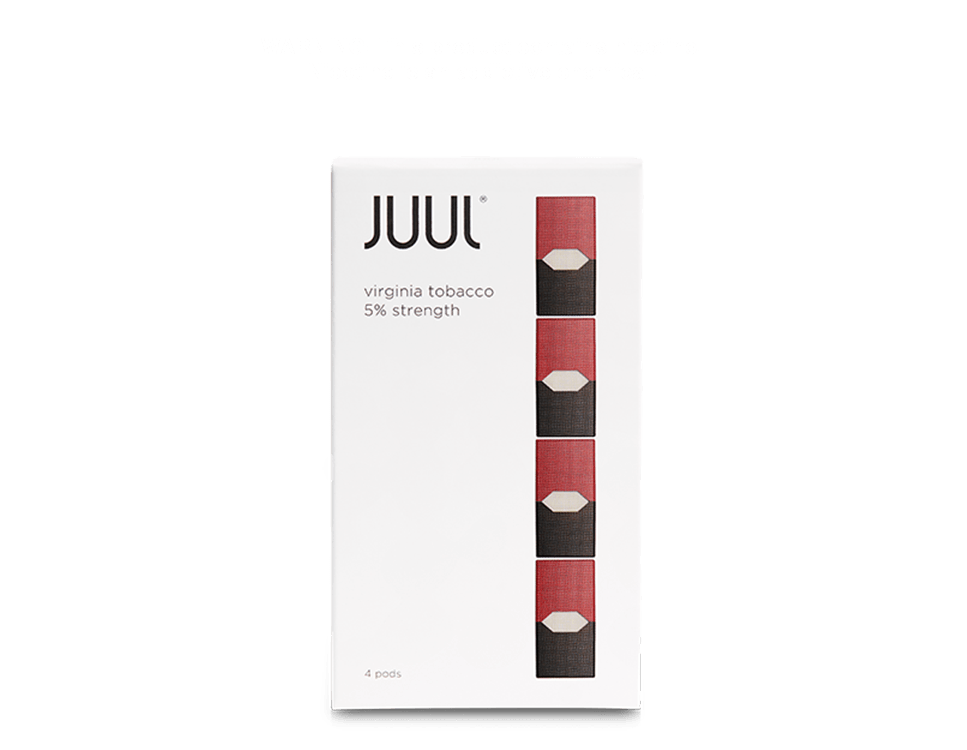 JUUL VIRGINIA TOBACCO JUUL pods