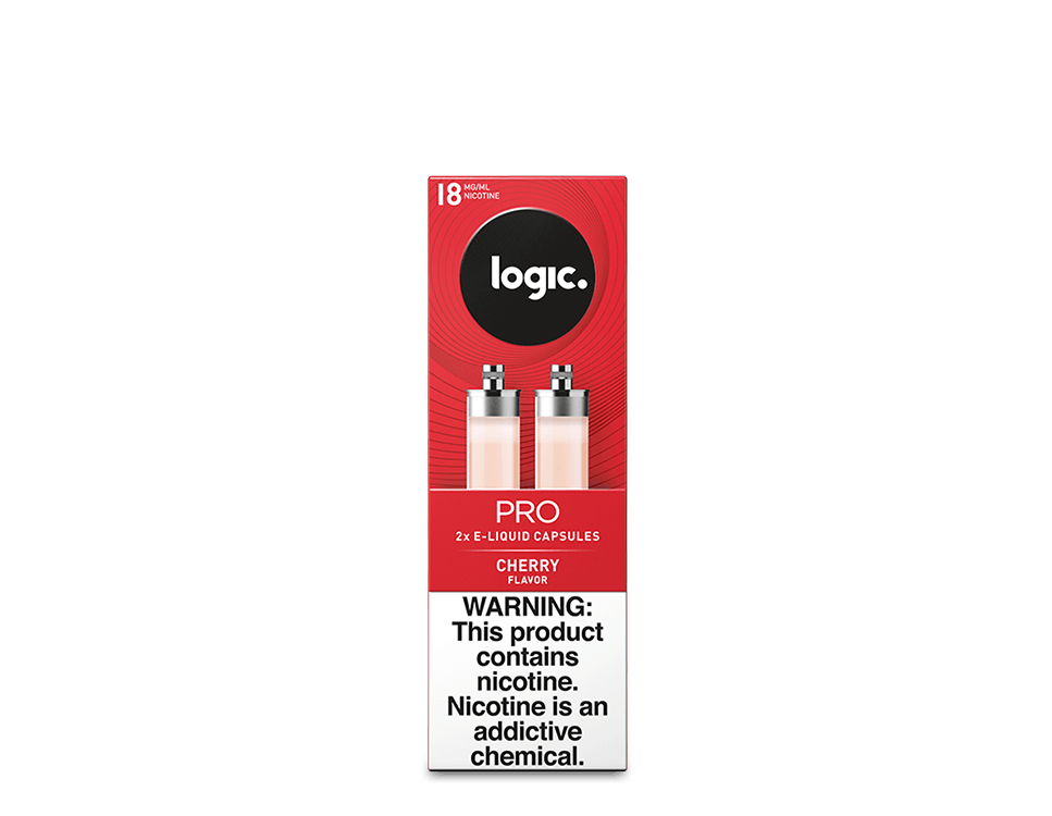 LOGIC PRO E-LIQUID CHERRY CAPSULES